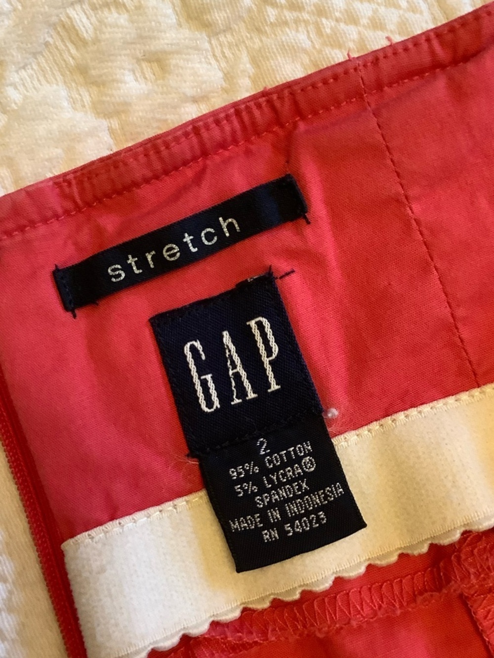 GAP Vintage Strapless Pink Cocktail Dress - Picture 7 of 8